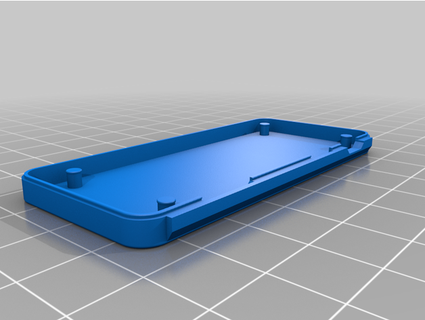 raspberry pi zero 2 slim reinforced snap-case screws fxch 3d print model - Mito3D