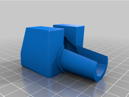 doccia bacchetta angolo cambiavalute tsmoakin 3d print model - Mito3D