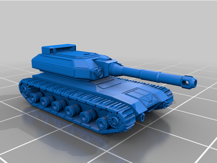 Panzer v1 graufaux 3d print model - Mito3D