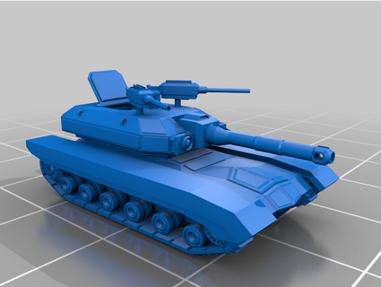 Panzer v2 graufaux 3d print model - Mito3D