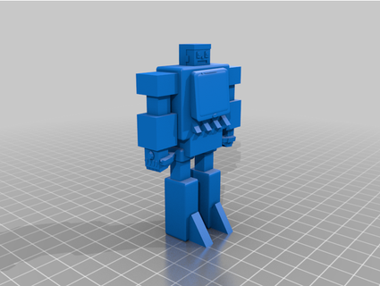 robot attraverso 3d print model - Mito3D