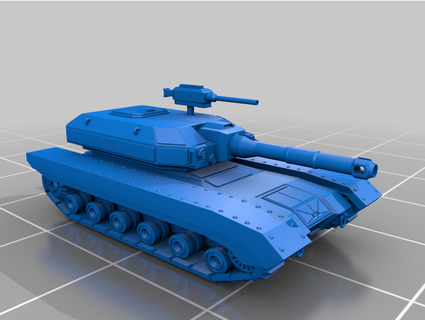 tank v3 grayfaux 3d print model - Mito3D
