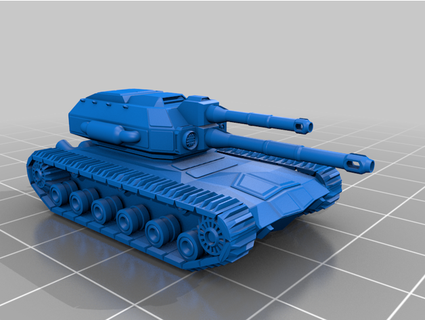 tanque v4 grisfaux 3d print model - Mito3D