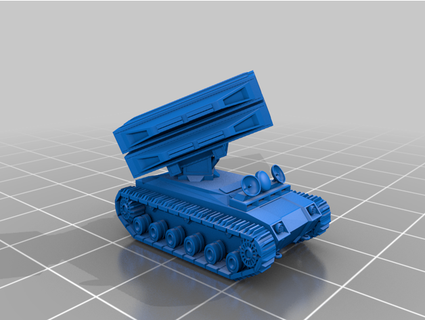 anti hava tank v2 gri sahte 3d print model - Mito3D