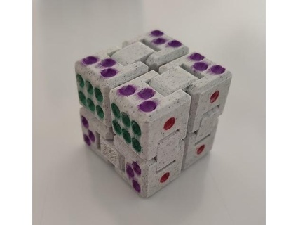 infinity cube dice willyci 3d print model - Mito3D