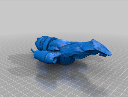 serenidade transporte galox 3d print model - Mito3D