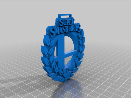 Super Smash bros Turnier Medaille 0cordo 3d print model - Mito3D