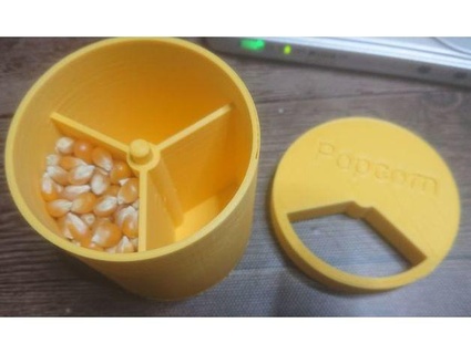 pop corn seeds divider komadojiro 3d print model - Mito3D