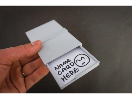 magnetica simple business card case kenken0851 3d print model - Mito3D
