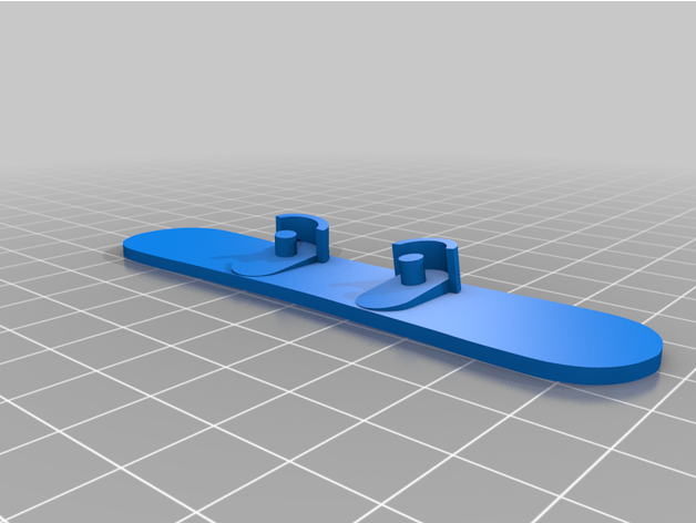 gi joe snowboard shalong1 3D print model - Mito3D