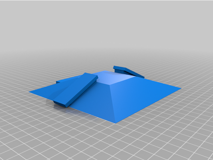 Techdeck abspielen Pyramide Papajib 3d print model - Mito3D