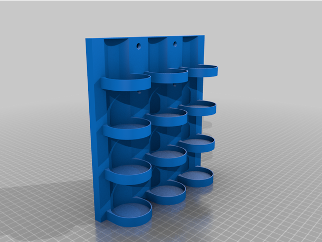 especia soporte contenedores alemán calendario adviento native2k 3D print model - Mito3D