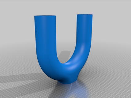 u shape vase gaurav dubey 3d print model - Mito3D