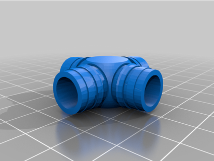 formica formicarium tubo flessibile connettore pelvico darwin 3d print model - Mito3D