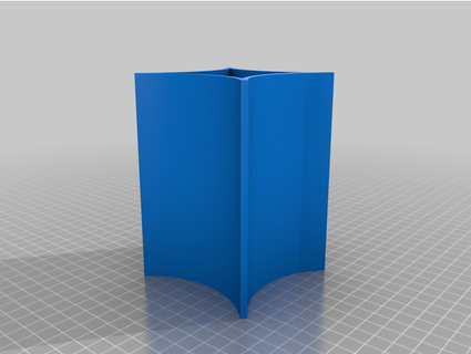 4 Punkt Vase Johnkh 3d print model - Mito3D