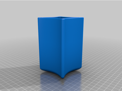 4 point vase fileted johnkh 3d print model - Mito3D