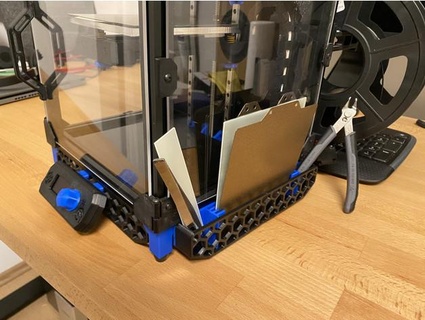 voron v01 Construir prato suporte mkomuc 3d print model - Mito3D