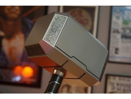 Thor's martello mjolnir mcu makemelin 3d print model - Mito3D