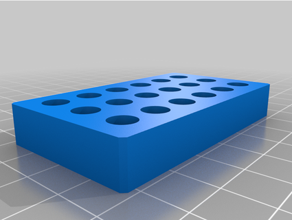 nozzle storage tray riq 3d print model - Mito3D