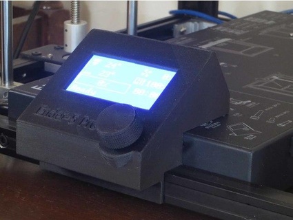 ender 5 Pro monitor caja Correcto izquierda doble eje eagle007 3d print model - Mito3D