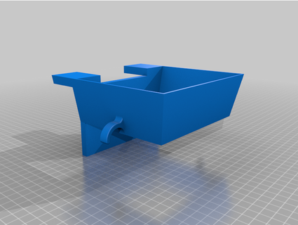 escritorio montar basura compartimiento fiuocuk 3d print model - Mito3D