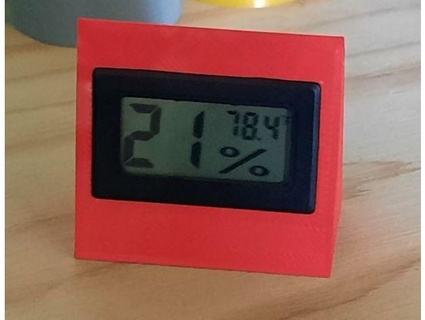 hygrometer thermometer stand aragorn0257 3d print model - Mito3D