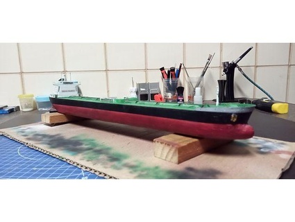 Öl Tanker Schiff gaffer7773 za 3d print model - Mito3D