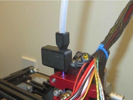 filament sensor tubing guide eagle007 3d print model - Mito3D