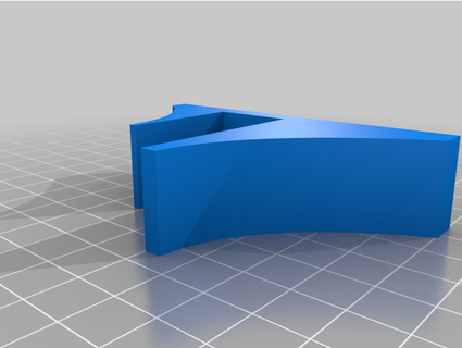 nearly vertical laptop stand use extra monitor josh walters 3d print model - Mito3D