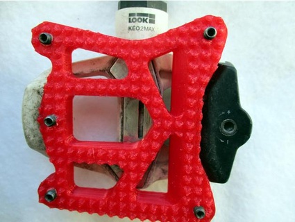 Guarda keo adattatore piatto pedale Scusa 3d print model - Mito3D