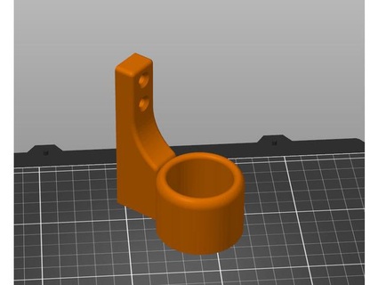 microphone wall mount reapster 3d print model - Mito3D