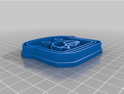 ingress toast cookie press 57cell 3d print model - Mito3D