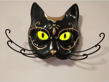 Bioshock Spleißer Katze Maske LED Augen Deathgateminion 3d print model - Mito3D
