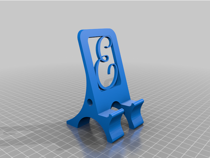 phone holder e jg maker 3d print model - Mito3D