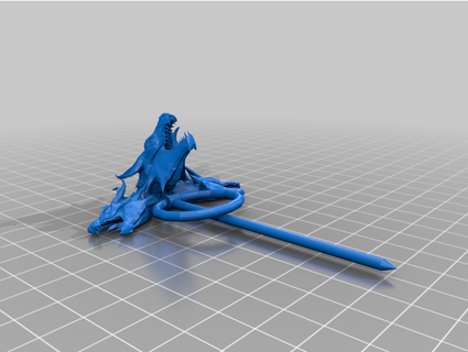 game thrones daenerys dragon pin resqone 3d print model - Mito3D
