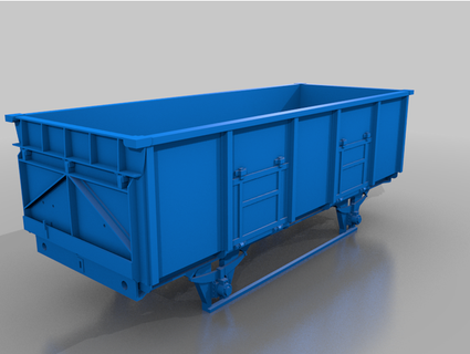 21 ton mineral vagon diyagram 1 107 demir mink 3d print model - Mito3D