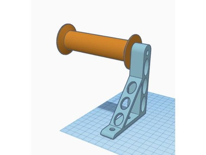 vyper 2kg filamento rollenhalter guaine 3d print model - Mito3D