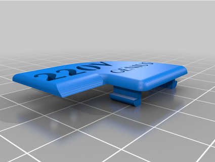Seite Kabel heiß Bett Artillerie Genius way2do 3d print model - Mito3D