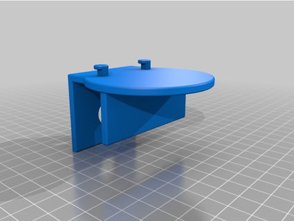 ghb vb603 holder 25mm table sborrell 3d print model - Mito3D