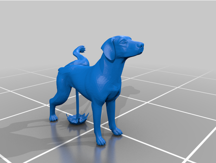 salsicha Hidrante und cão 1 87 h0 aschi79 3d print model - Mito3D