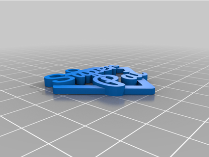 Porta Chaves Süper pai anahtarlık vimafeje 3d print model - Mito3D