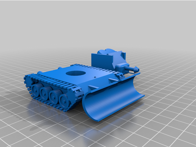 xm-88 flamethrower tank sonn0853 3D print model - Mito3D