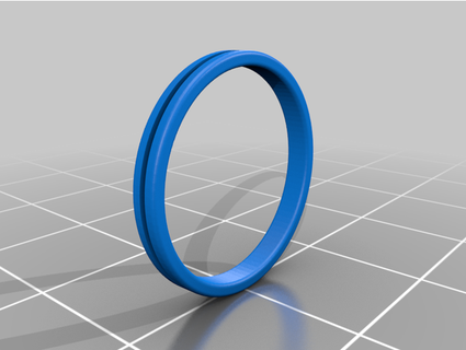 custom ring studpt100 3d print model - Mito3D