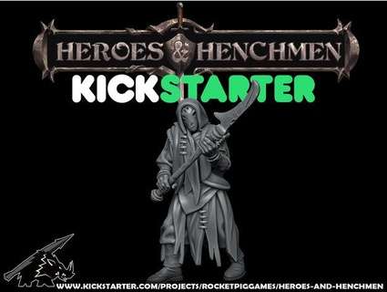 heroes & henchmen leper reaver kickstarter live rocketpiggames 3d print model - Mito3D