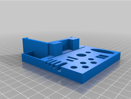 mega klips araç Kulp destek trekker 3d print model - Mito3D
