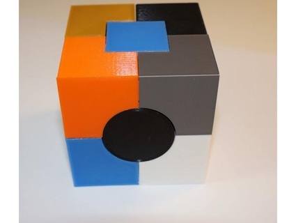 puzzle cube filamingo3d 3d print model - Mito3D