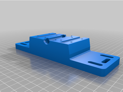 fractal torno remixar montagem flanges apropriado rolamento restrições moebelix 3d print model - Mito3D
