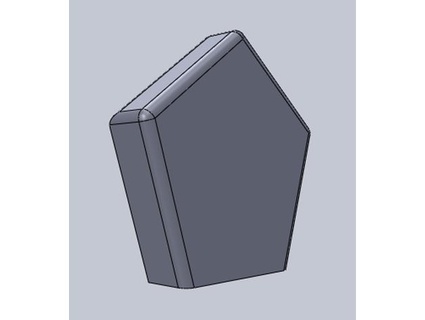 Pentagon Fünfeckprodukte 3d print model - Mito3D