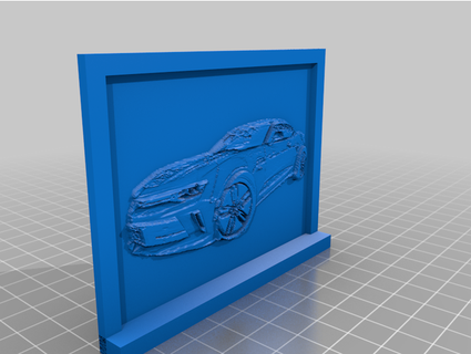 2018 camaro rs litofano Wayne 3d print model - Mito3D