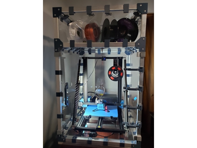 cr 10 enceinte autour 3D print model - Mito3D